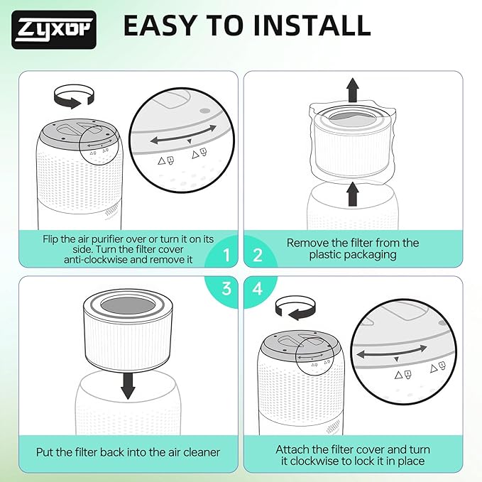 Core 400S Toxin Absorber Replacement Filter Compatible with LEVOIT Core 400S & Core 400S-P Air Purifier, 3-in-1 Activated Carbon Pre-Filter, Core400S-RF-TX (LRF-C401-GUS), 1 Pack, Green
