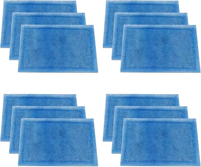 12Pcs Aquarium Filter Cartridges, Aquarium Filter, Fish Tank Filters Replacement for Aqua-Tech 10-20 Gallon Power Filter, AquaTech EZ-Change#2