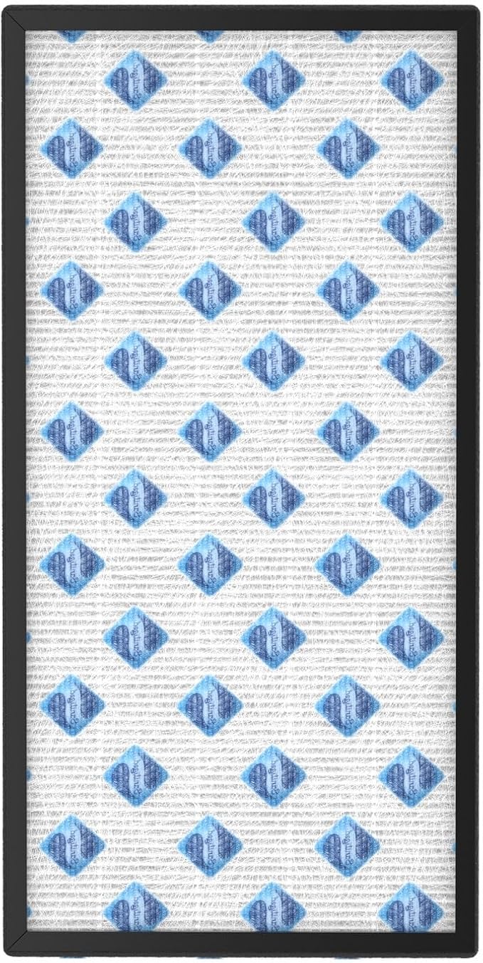 Genuine CleanForce Multi-Integrated H13 HEPA Replacement Air Filter for MEGA1000 Air Purifier, 2 PCS in Pack, filters Dust, Somke, Lint, Pet Hair Dander, Odors, etc.