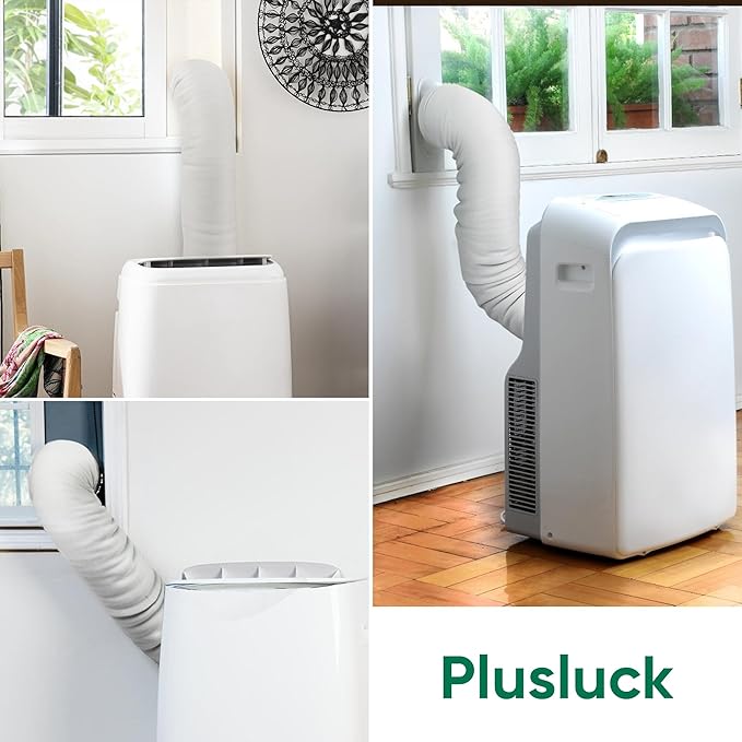 Air Conditioner Hose Cover Wrap: Portable AC Hose Cover, Insulated Hose Cover for Portable Air Conditioners, Easy Installation, Universal Fit for 5" & 5.9" Diameter Exhaust Hoses Tube, 2pack