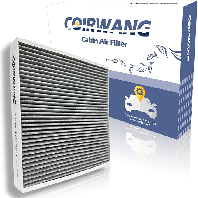 CF11966 Cabin Air Filter with Activated Carbon Compatible with Buick Enclave/LaCrosse, Cadillac ATS/CTS, Chevrolet Camaro/Cruze/Impala/Malibu/Silverado 2021-2025, GMC Sierra/Yukon 2021-2025