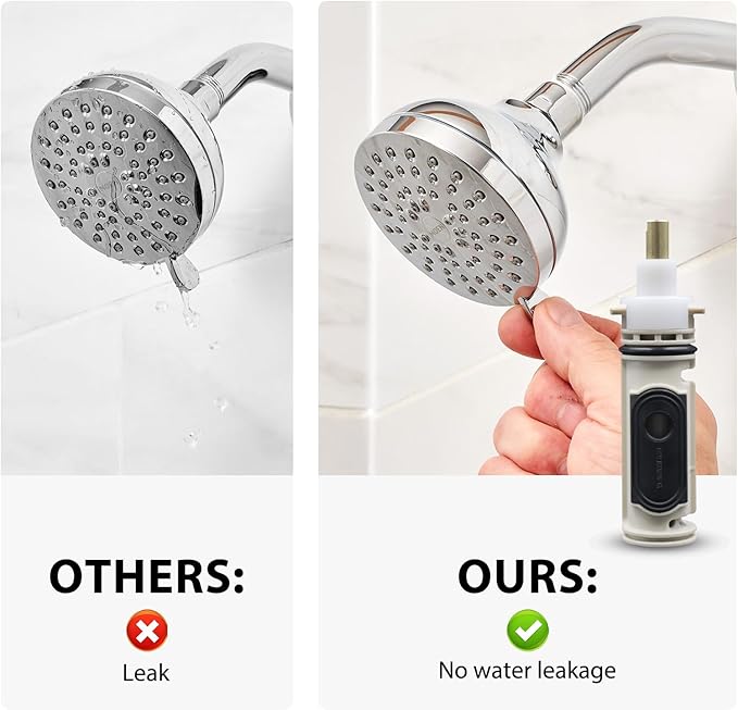 1222 Replacement Cartridge Compatible with moen One-Handle PosiTemp Faucets, Replacement Compatible with moen 1222 Shower Valve Cartridge,Metals & Plastics (1)