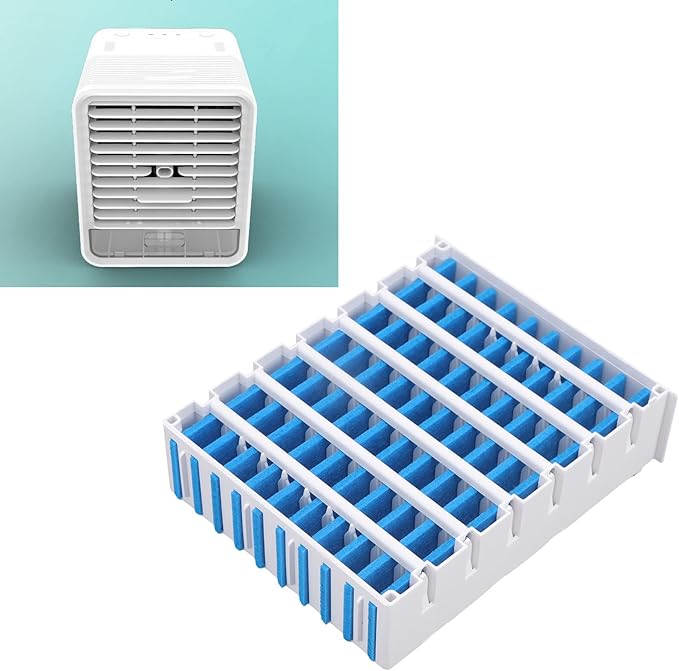 Mini Air Cooler Filter, Replacement Cooling Filter Air Cooler Filter Home Office Replacement Filter for Air Cooler Accessories