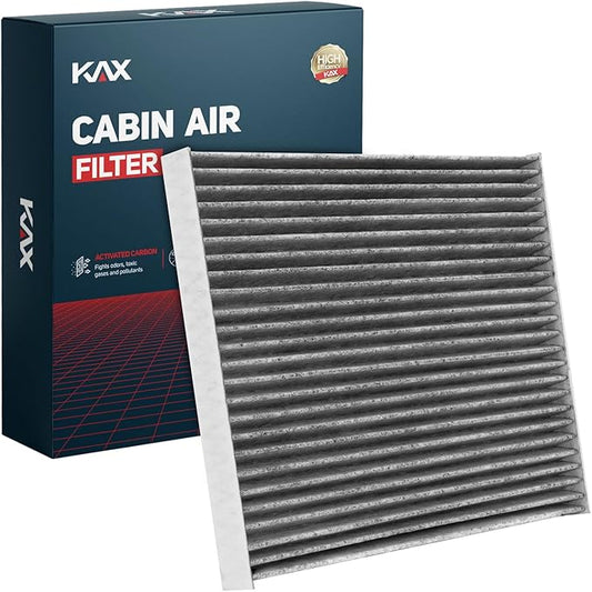 KAX CF10728 Cabin Air Filter Replacement for Hyundai Elantra 2007-2016, Kia Forte 2014-2018, Hyundai Accent 2008-2011 Activated Carbon Passenger Compartment Air Filter