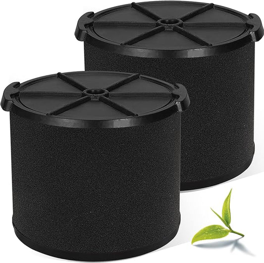 VF3700 / WS14045F Filter Replacement for Ridgid/Workshop Shop Vacuum Wet Application Foam Filters 3/4/4.5 Gallon Rigid Wet Dry Portable Vacuums, Wet Pick Up Filter-2 Pack