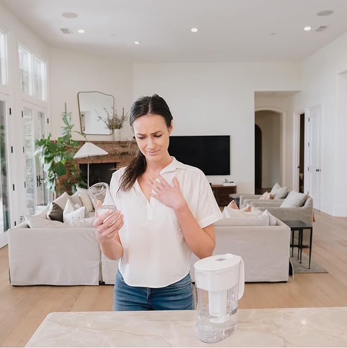 NU Aqua Reverse Osmosis Carbon Block Filter 10 Inch Replacement - 5 Micron Universal RO Water Filtration System Cartridge - 6 Pack of Premium Filters