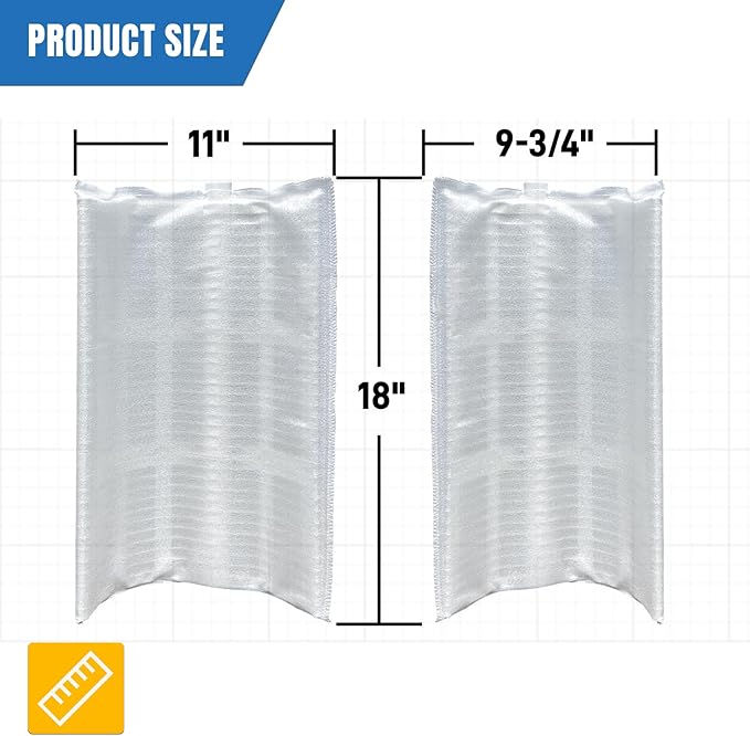 FG-1003 DE Grid Filter Compatible with DE3620(DEX3600DA), FNS Plus 36,59001700, 59001800, FS-2003, PFS1836, FC-9530, PG-1903, 36 Sq.Ft DE Grid Swimming Pool Filter Cartridge, 7 Full + 1 Partial