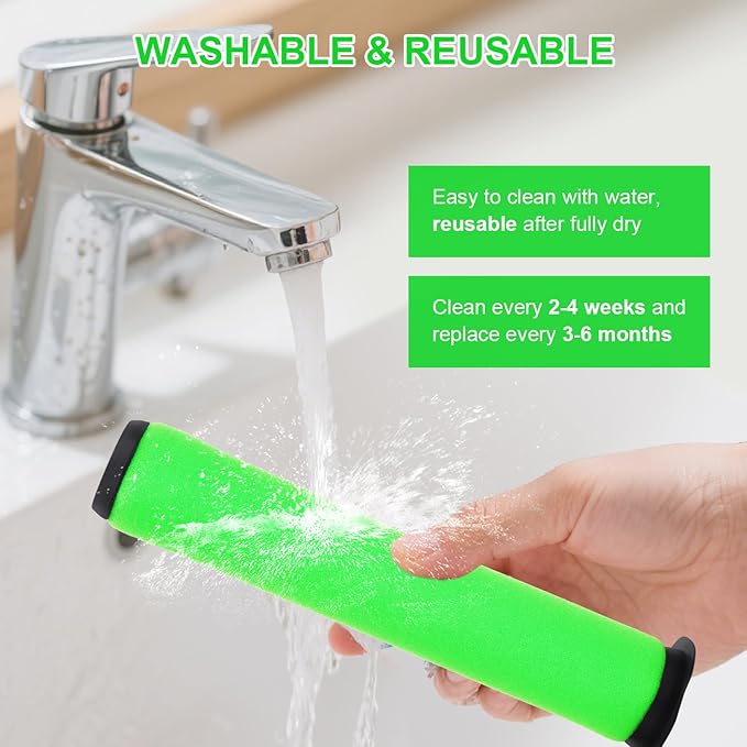 Vacuum Filter Compatible with Bissell AirRam Stick Vacuum Cleaner - Compare to Part # 1611215 for Models 1984 19844 1984B 1984C 2144 21448 19841 Replacement Filters Part(5 Pack)