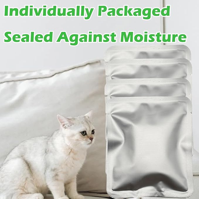 12 Pack Pet Odor Filters for MeoWant Self-Cleaning Cat Litter Box, Automatic Cat Litter Box Odor Deodorant Gel