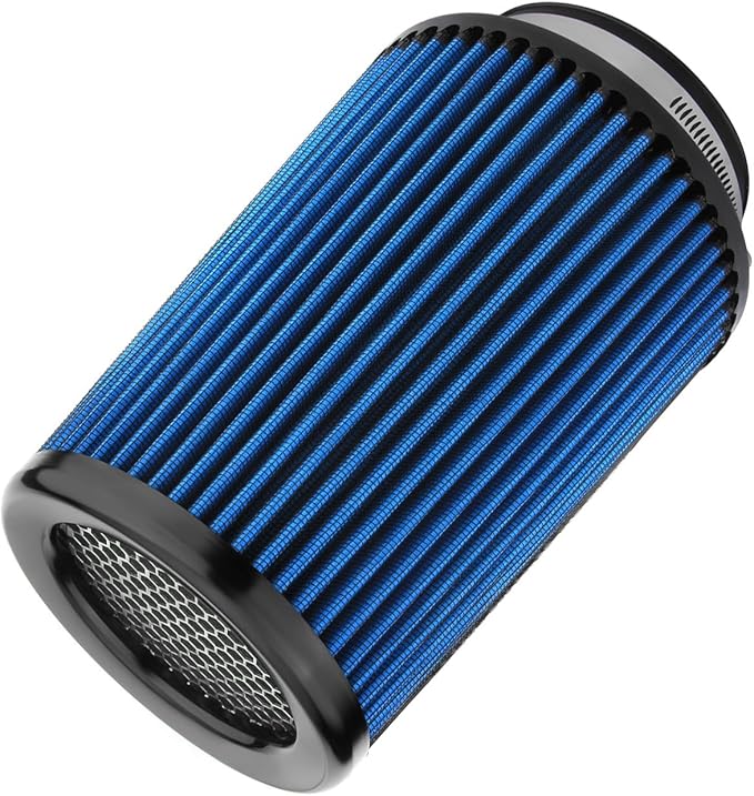Dromedary Blue 3 3.5 4 inch Universal Cold Air Intake Filter 76mm 89mm 101mm