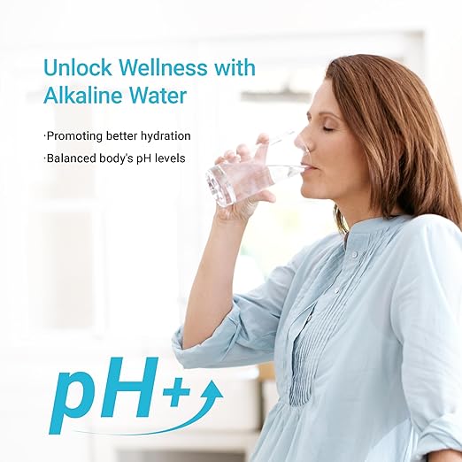 Alkaline Filters Replacement for All Waterdrop Pitcher Filtration System, Fits Waterdrop WD-PF-AL, Reduces PFOA/PFOS, Chlorine, Last Up to 100 Gallons,3 Pack, AQUA CREST