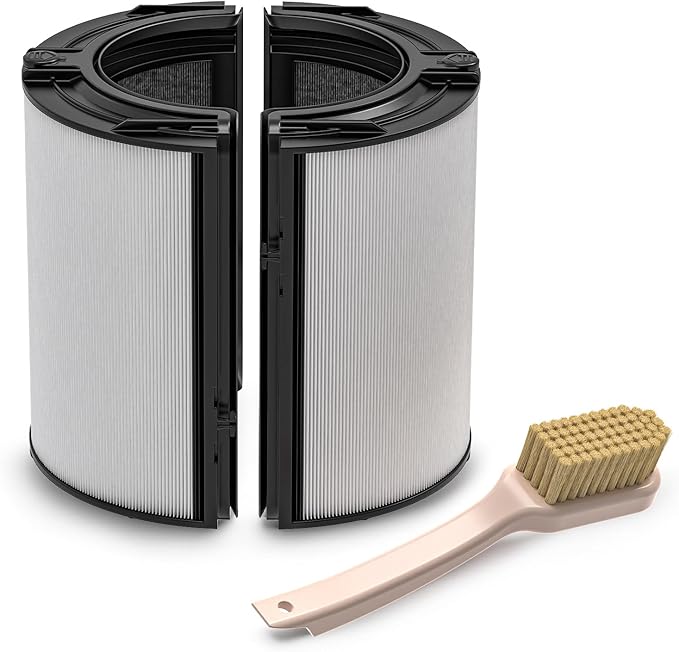 360° Combi 2 in 1 HEPA + Carbon Air Purifier Filter Replacement for Dyson HP10 HP07 TP10 TP09 TP07 TP06 TP04 TP4A HP04 HP06 HP09 HP4B PH01 PH02 PH03 PH04 PH3A DP04 Pure Cool Hot Humidify Fan,1 Pack