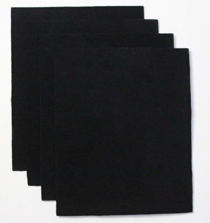 4 Pack of Universal Activated Carbon Pre-Filters for Honeywell HPA300 HA300 HPA300VP HPA304 HPA3300 HPA5300 HPA8350 Series Air Purifiers