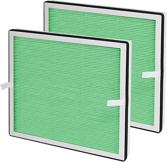 Europa Toxin Remover Filter Replacement, Compatible with Afloia Europa Air Purifier, 3-in-1 H13 True HEPA Filter and Toxin Remover Filter, 2 Pack (Europa Green)