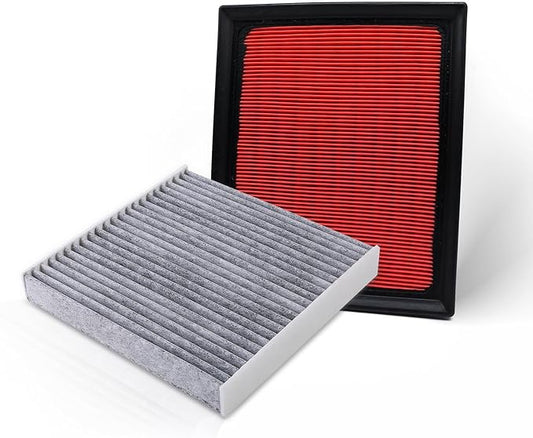 Engine & Cabin Air Filter Fits 2011-2017 CT200h, 2015-2021 NX300h, 2010-2015 Prius, 2012-2015 Prius Plug-In, 2012-2018 Prius V, 2016-2018 RAV4, Replacement for CF10285 CA10741