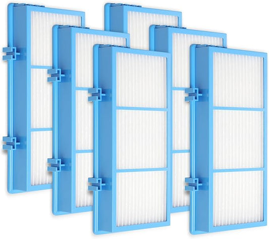 DerBlue 6pcs Replacement Filters Compatible with Holmes AER1 Type Total Air Filter,for 30AT and 242-NUC,Total Air Filter Replacement Filters for 30AT