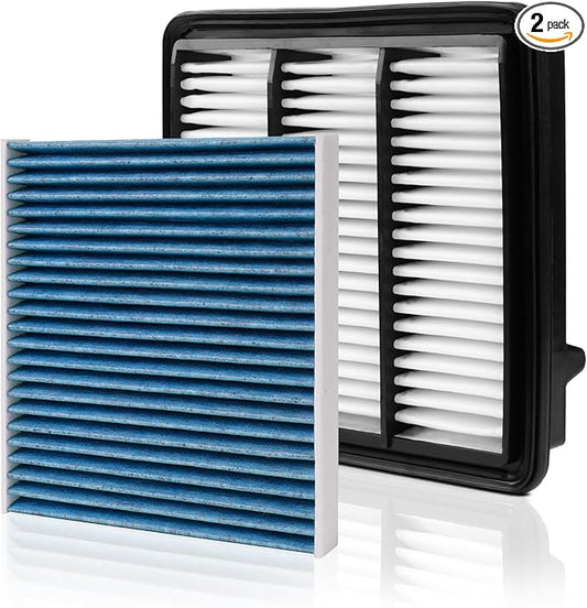Cabin & Engine Air Filter Fit for Honda CR-V CRV CR V 2023 2024 2025 2026 L4 1.5L (Not for Hybrid 2.0L) Activated Carbon Cabin Filter Replacement CF11182 17220-64A-A00 Car Accessories