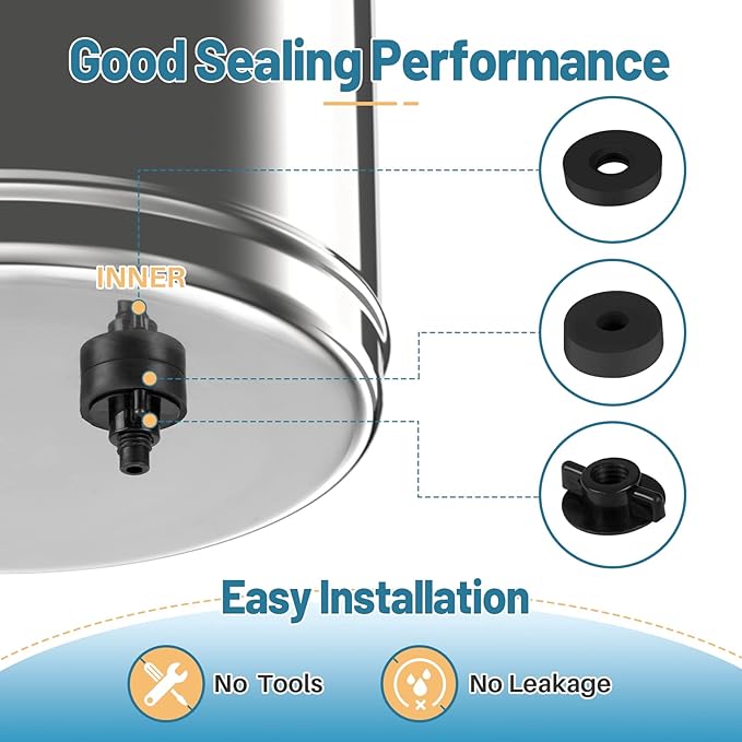 ICEPURE Water Filter Replacement for Berkey® BB9-2 Black Purification Elements, Berkey® Gravity-fed Water Filter System, 2PACK