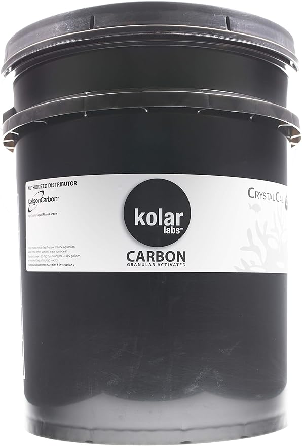 Kolar Labs Crystal Cal Activated Carbon – 5 Gallon, Activated Charcoal for Aquariums and Fish Tanks