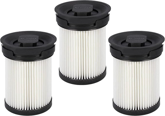 Fette Filter - Fine Dust Vacuum Filter Compatible with Miele TriFlex HX1 FSF Cordless Stick Vacuum Cleaners Series - Pack of 3