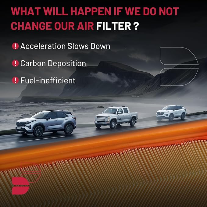 BDFHYK CA11411 Engine Air Filter Compatible with Infinit QX30 & Mercedes-Benz B250 CLA250 GLA250 2013-2020, L4 2.0L, Replace# 2700940004