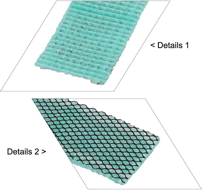 2Pcs Air Conditioner Filter Pads, Air Conditioner Replacement Filter Cotton For AC Window Unit, Air Conditioner Washable Reusable High Air Flow Filte(A)