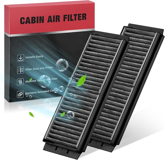 BDFHYK Cabin Air Filter with Activated Carbon Compatible with Mazda 3 2012 2013 2.0L/2.3L/2.5L l4, Replace# CF11672, BBM461J6X