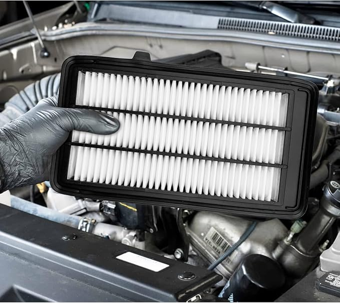 2PCS Cabin Engine Air Filter Kits JM802 JMAA00 Fits for 2016-2021 Civic L4 1.5L, 2017-2022 CR-V CRV L4 1.5L, Replacement for CF11182, CA12050, 80292-TF0-G01, 172205AAA00