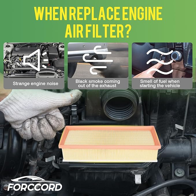 Cabin & Engine Air Filter Fit for Audi A4 & A4 Quattro 2009-2016, Audi A4 Allroad 2013-2016 Activated Carbon Cabin Filter Replacement CF11179 CA10522 Car Accessories