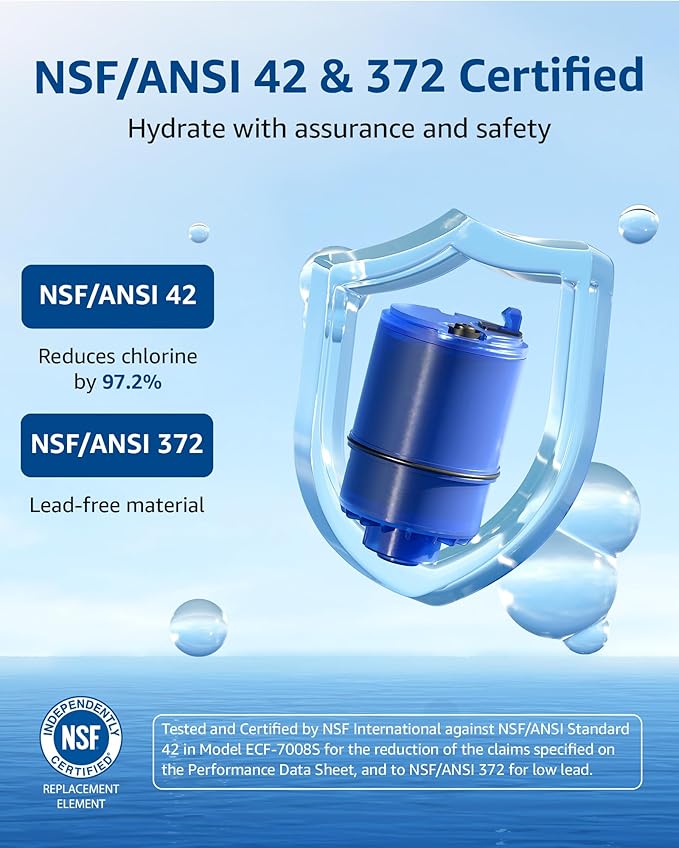 Waterspecialist NSF Certified Filter, Replacement for Pur® Water Filter Faucet, PUR® RF-9999®, Compatible with All Pur® Faucet Mount Filtration Systems (Pack of 3), Model No.: WS708A