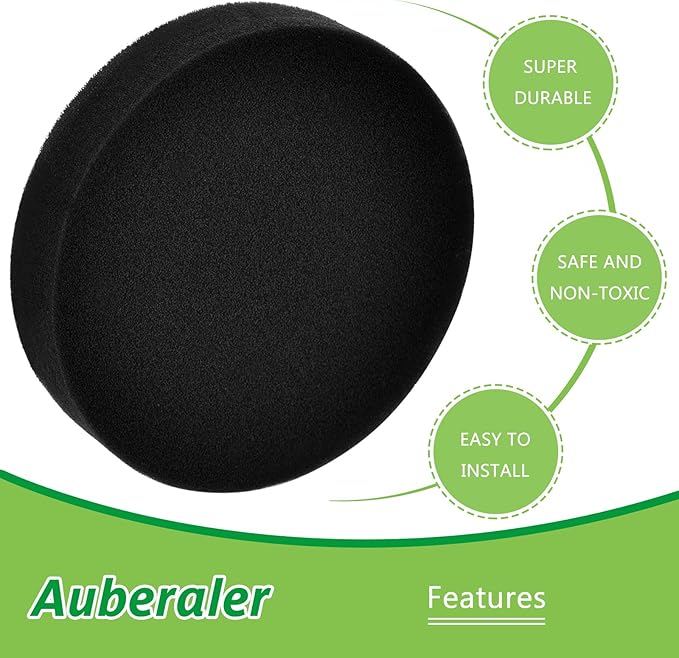 4 Pack 1608225 Filter Replace For Bissell Powerforce Helix Turbo 1701 1797 2190 2191 2190V Cleanview Swivel Rewind 2252 2254 3197A 3836 3837 3534 3536 Upright Vacuum, Compare to Part # 1640811