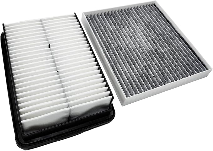 Engine & Cabin Air Filter For KONA (18-23), VELOSTER (19-21), SOUL (20-24), Replace 97133-D1000, 28113-F2000
