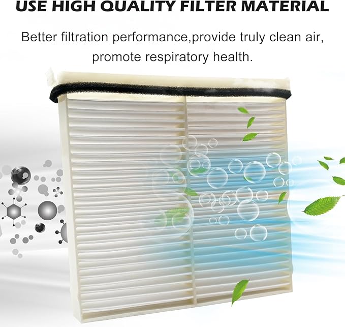 2PCS Capume Cabin Air Filter JMKR9 Fit for Ma zda CX-90 2024-2025, Mazda CX-70 2025, Replacement for KR9P61J6X