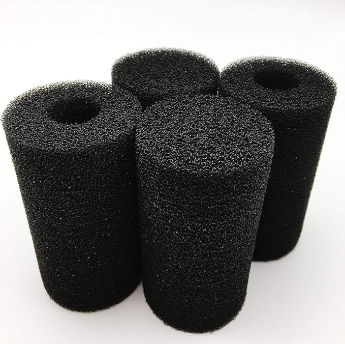 Pre-Filter Sponge,4 Pack Aquarium Pre Filter Foam Rolls Compatible Filter Accessories for Fish Tank