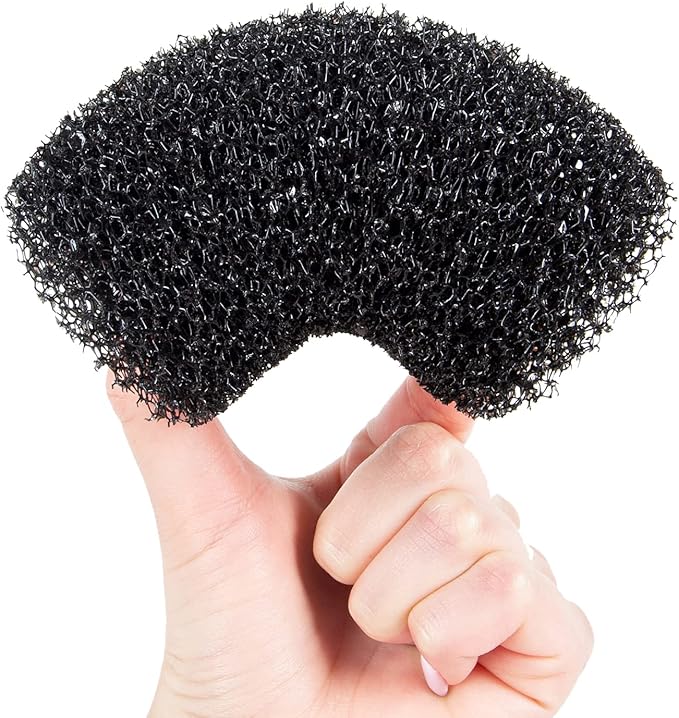 6 PCS Internal Filter Sponge Foam, Aquarium Bio Sponge Rolls of Fish Tank Filter Accessories 4.5" x 2"