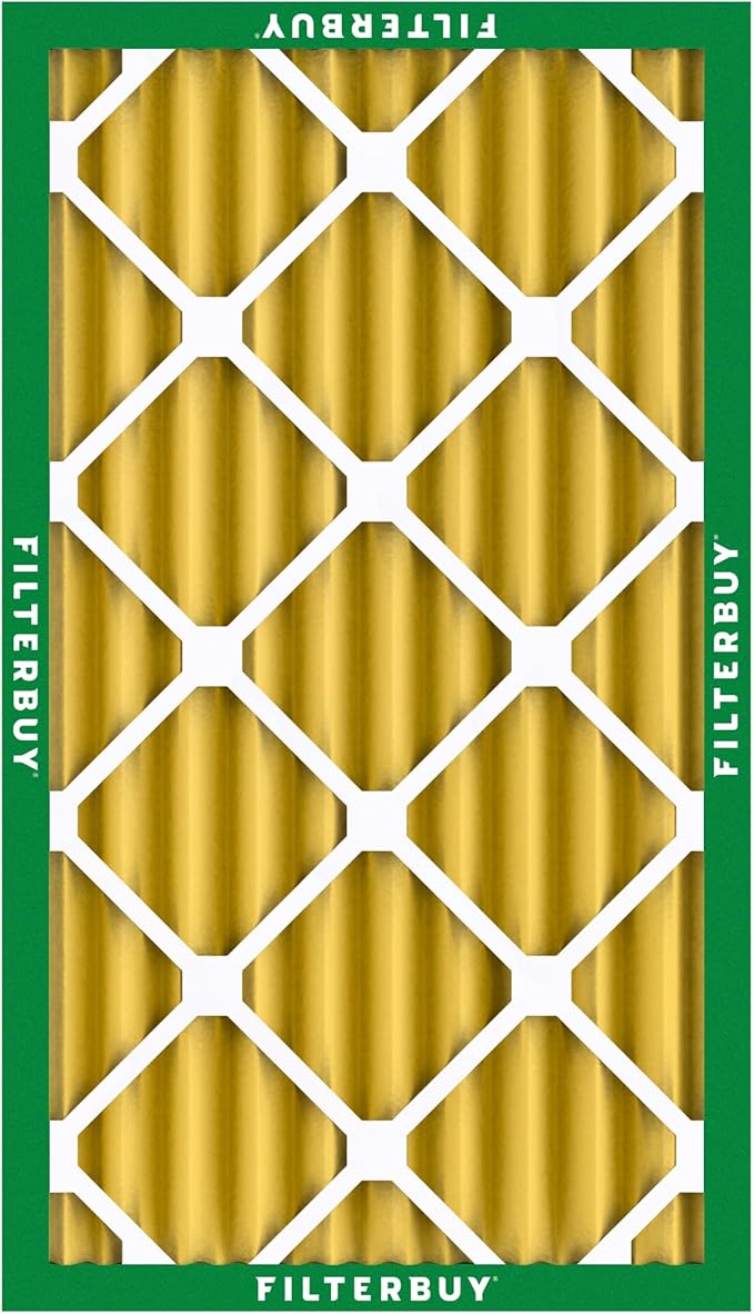 Filterbuy 11.25x23.25x4 Air Filter MERV 11 (MPR 1200) Allergen Defense Replacement (2-Pack), Electrostatic Pleated HVAC AC Furnace Filters, Made in USA (Actual Size: 11.25 x 23.25 x 3.63)