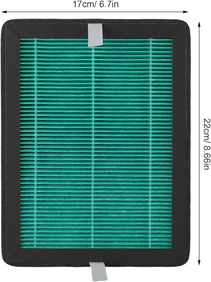 TOPINCN Dehumidifier Filter, Replacement Air Purifier Filter, High Efficiency Particulate Air Filter, Ensure Superior Filtration, Extend Dehumidifier Lifespan (Green)