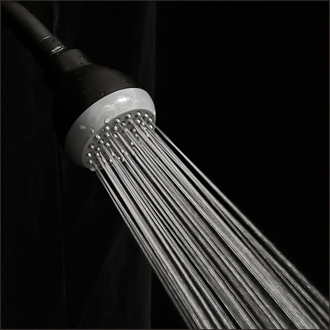 3'' High Pressure Shower Head, Powerful Deluxe Bathroom Showerhead with Strong Spray, High Flow Fixed Showerheads for Luxury Shower Experience Even at Low Water Pressure (Bronze)