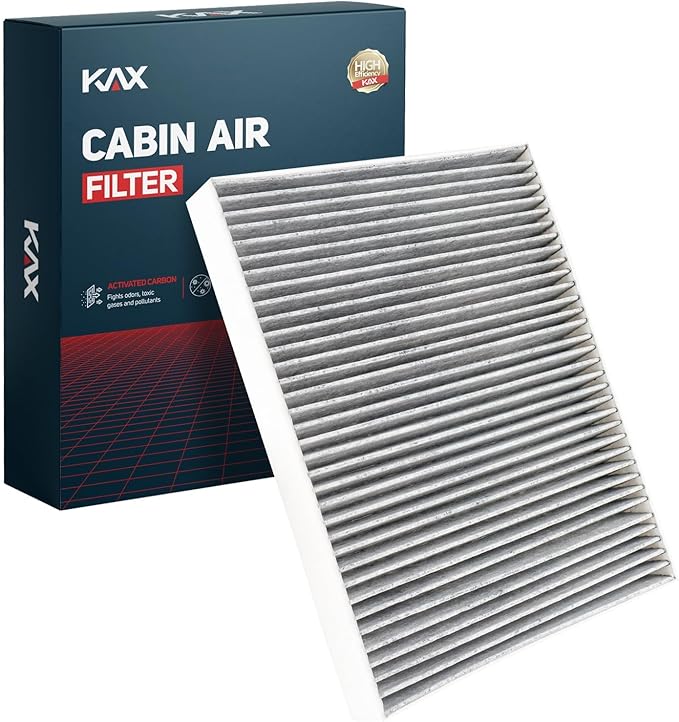 KAX Cabin Air Filter, CF11902 Replacement for Q7 2007-2015, Cayenne 2003-2006, Cayenne 2008-2018, Touareg 2004-2017, w/Activated Carbon Passenger Compartment Air Filter