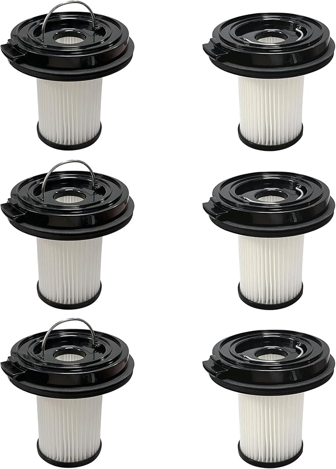 Replacement Filter Compatible with Bissell CleanView XR 200W and CleanView XR Pet 300w Cordless Stick Vacuum Cleaner 3789,3789U,3789X,3797,3797V,3797W, 6 Pack
