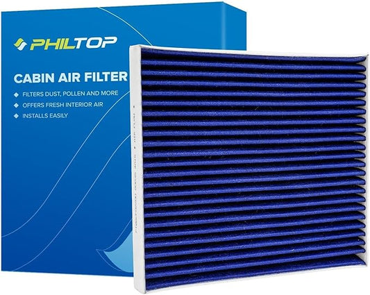 PHILTOP CF11671 Cabin Air Filter, Replacement for CX7 2007-2012, Ram1500 2016-2021, 1500 Classic 2019-2021, 2500 2017-2021, 3500 2017-2021, 4500 2016-2021, 5500 2016-2021, Premium Cabin Filter