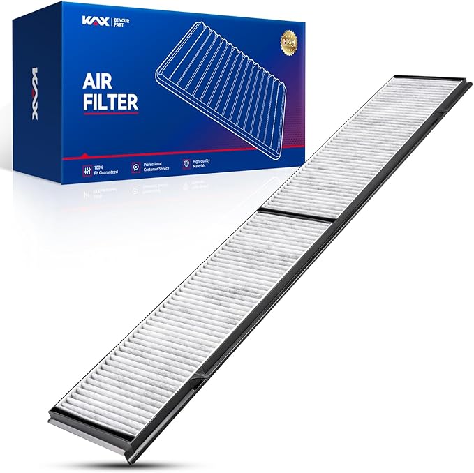 KAX Premiun Cabin Air Filter CF10727 Replacement for B M W 328i, 335i (2007-2013), 2013-2016 X1 (2013-2016), 328i xDrive (2009-2013), 325i (2006), Strong Adsorption w/Upgraded Activated Carbon