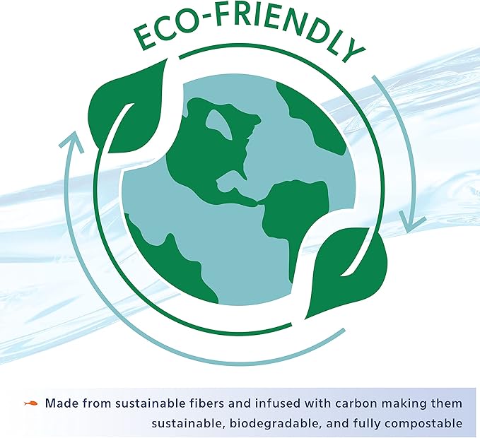 Aqueon Aquarium Fish Tank EcoRenew Filter Cartridge, Medium 9 Pack