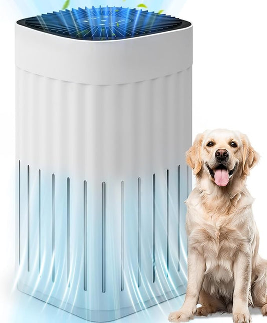 HEPA Air Purifiers for Home Large Room Up to 1200 ft², Upgrade Carbon Air Purifier for Pets, Filters Up To 99.9% of Smoke, Dust, Odor, Quiet Air Purifier with Sleep Mode, Timer, CADR 200