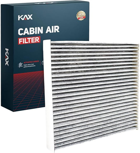 KAX Cabin Air Filter, CF10562 Replacement for LS430 2001 2002 2003 2004 2005 2006, SC430 2002-2010, GS430 GS300 2001-2005, w/Activated Carbon Passenger Compartment Air Filter