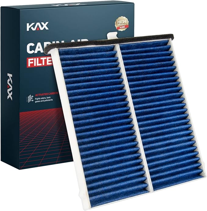 KAX Cabin Air Filter, Replace for GCF003 (CF11811) Mazda3, Mazda6, CX-5 Cabin Filter, Compatibile with KD45-61-J6X, Strong Adsorption w/Upgraded Activated Carbon