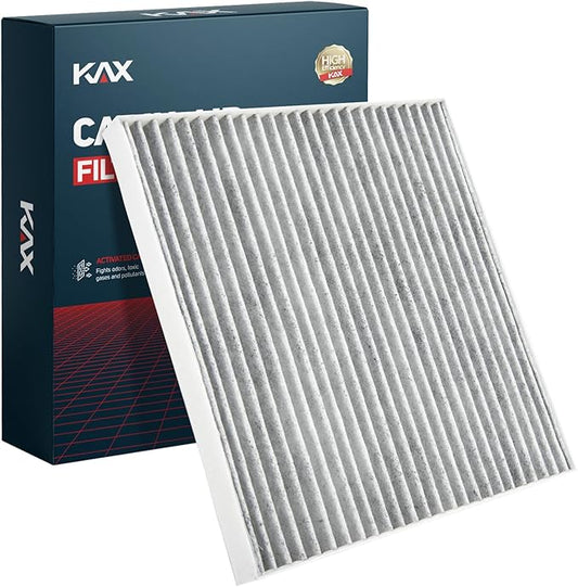 KAX Cabin Air Filter, CF10133 Replacement for Corolla CE LE S 2002-2008,Matrix XR Base2003-2008, w/Activated Carbon Passenger Compartment Air Filter