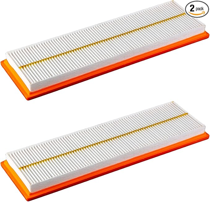 RE198488 Cabin Air Filter Compatible with JD Tractor 5525 5320 5325 5420 5425 5525 5725 6110D 6115D 6140D 6603 Replaces PA30086 WP10160 RE73220(set of 2)