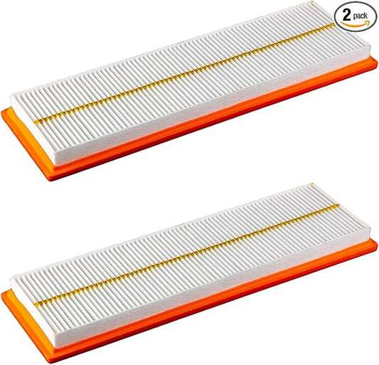 RE198488 Cabin Air Filter Compatible with JD Tractor 5525 5320 5325 5420 5425 5525 5725 6110D 6115D 6140D 6603 Replaces PA30086 WP10160 RE73220(set of 2)