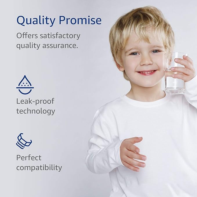 AQUA CREST FQROPF, FQSLF 𝐍𝐒𝐅/𝐀𝐍𝐒𝐈 𝟒𝟎𝟏 𝐂𝐞𝐫𝐭𝐢𝐟𝐢𝐞𝐝, 𝐑𝐞𝐝𝐮𝐜𝐞𝐬 𝐏𝐅𝐀𝐒, 𝐏𝐅𝐎𝐀/𝐏𝐅𝐎𝐒, Replacement for FQROPF, FQSLF, GXSV65R, GQSV65R, PXRQ15F, PNRQ15F, (2 Pack)